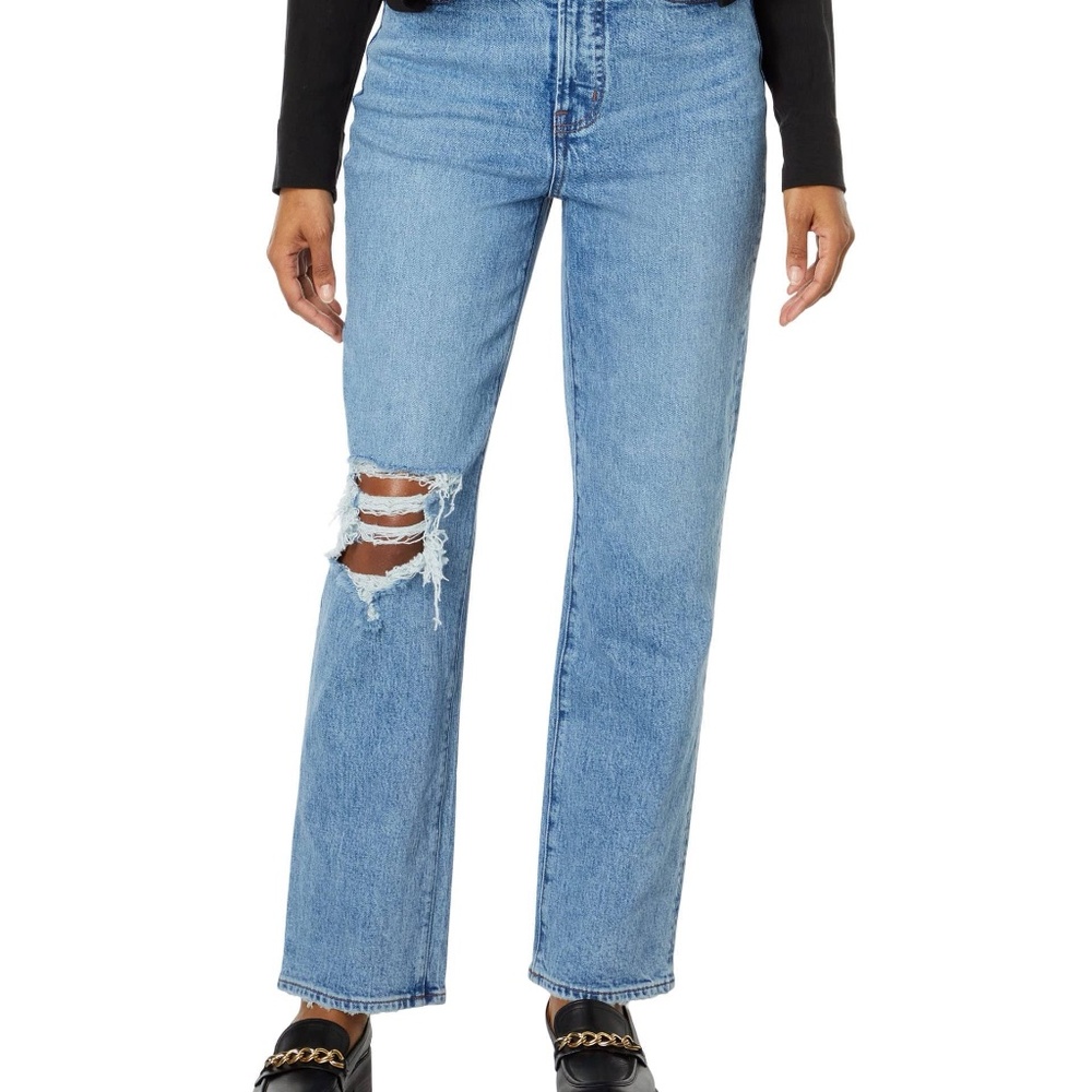 Madewell Curvy Perfect Vintage Straight Jeans
